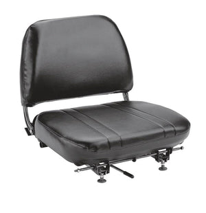 Caterpillar Forklift Vinyl Seat 973522 | Black Replacement Seat