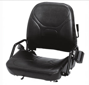 8766473 Forklift Vinyl Seat Black KALMAR/TUSK C50BX