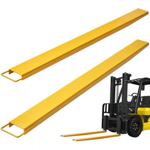 84" Heavy Duty Steel Forklift Fork Extensions 4000LBS 4.5" Width 1 Pair