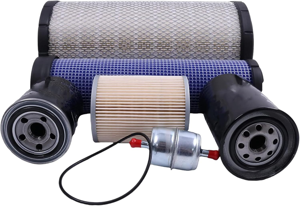 500 Hours Filter Kit Compatible for John Deere Skid Steer Loader 330G 332G 331G