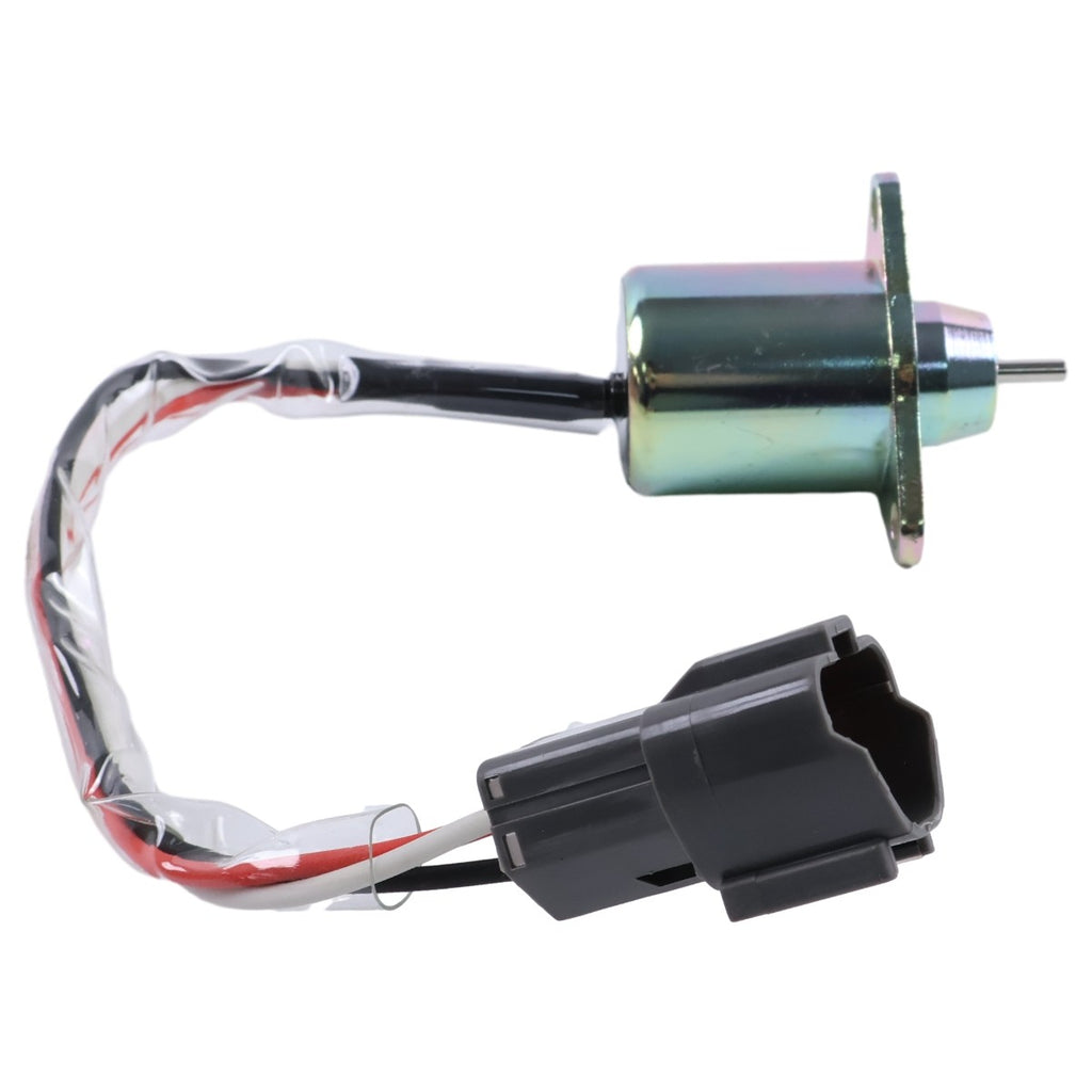 Yanmar 12V Fuel Shut-Off Solenoid 1503ES-12S5SUC12S | Komatsu PC40 PC45