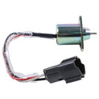 Yanmar 12V Fuel Shut-Off Solenoid 1503ES-12S5SUC12S | Komatsu PC40 PC45
