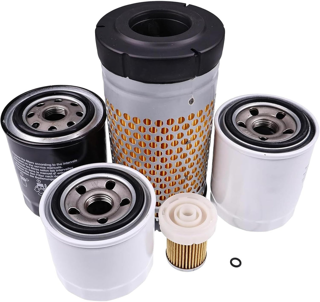 Filter Kit 77700-05387 Compatible for Kubota Tractor B3300SUHSD B3300SUHSDP