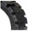 (SET OF 2) 21X8X15 Forklift Press-On Tire | Black Traction