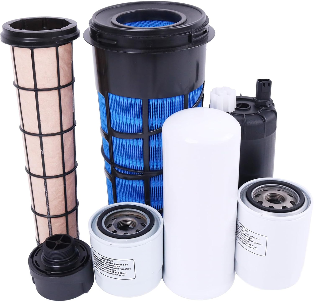 1000 Hour Filter Kit 7330958 Compatible for Bobcat Toolcat 5600 5610 Replacement