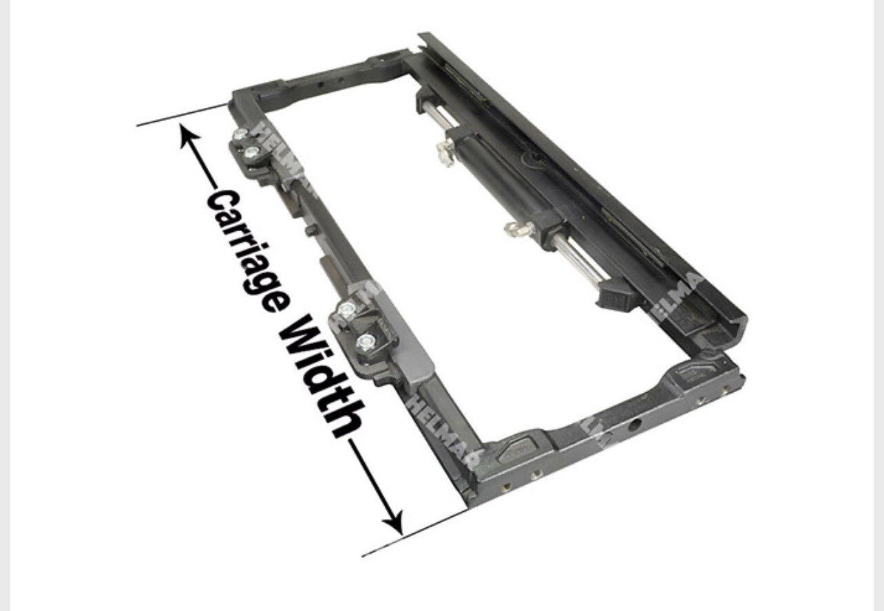 Forklift Side shift attachment Class 2 36.2" Fits all Models | 5,500 Capacity