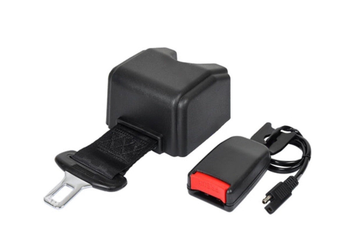 Universal Forklift Retractable Seat Belt- Black 72" | Electric N/O Circuit