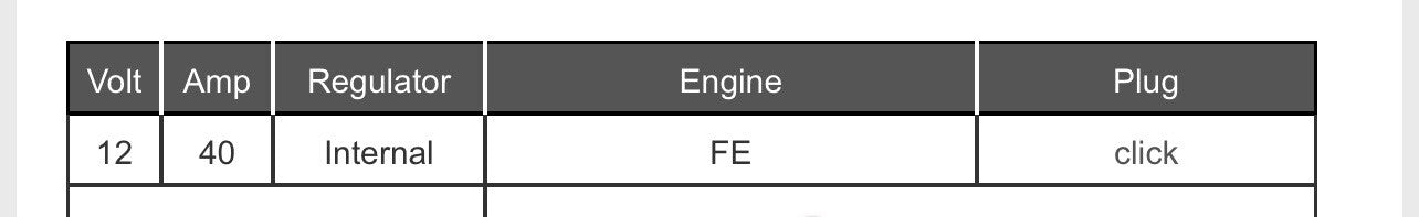 580000990 Alternator NEW For Yale & Hyster Forklift With Mazda FE 2.0 Engine