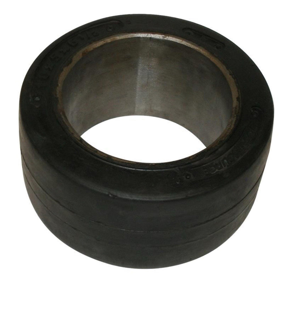 FORKLIFT TIRE - 10X5X6.5 SMOOTH PRESS ON BLACK