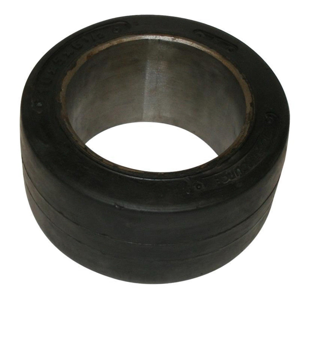 FORKLIFT TIRE - 10X5X6.5 SMOOTH PRESS ON BLACK