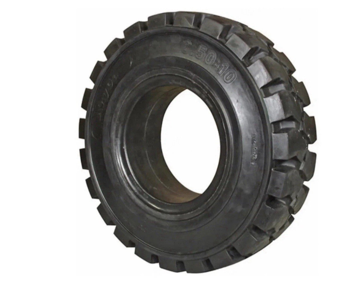 Forklift Tire Solid Pneumatic 7.00-12 | Black Traction