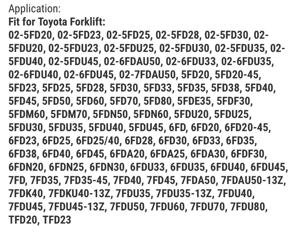 Water Pump 16100-78300-71 for Toyota Engine 1Z 2Z 11Z 12Z 13Z Forklift