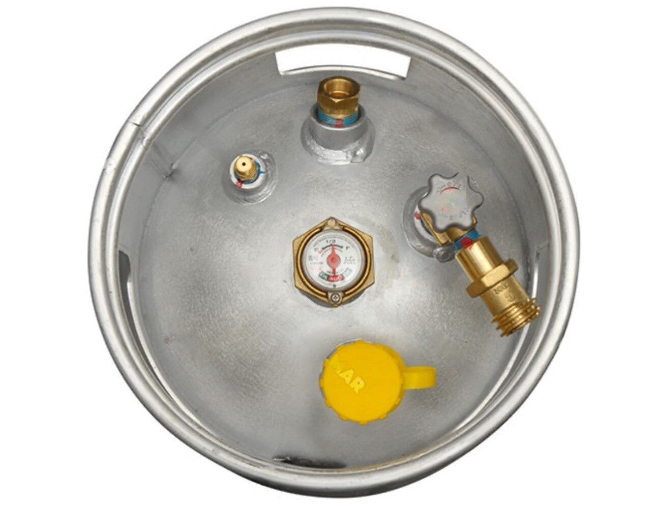 Universal LPG Propane Tank | 33.5LBS Aluminum 5560A Fits All Models