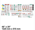 Genie 44748 DECAL KIT - SAFETY | GS1530, GS1930 + (2) 72973GT