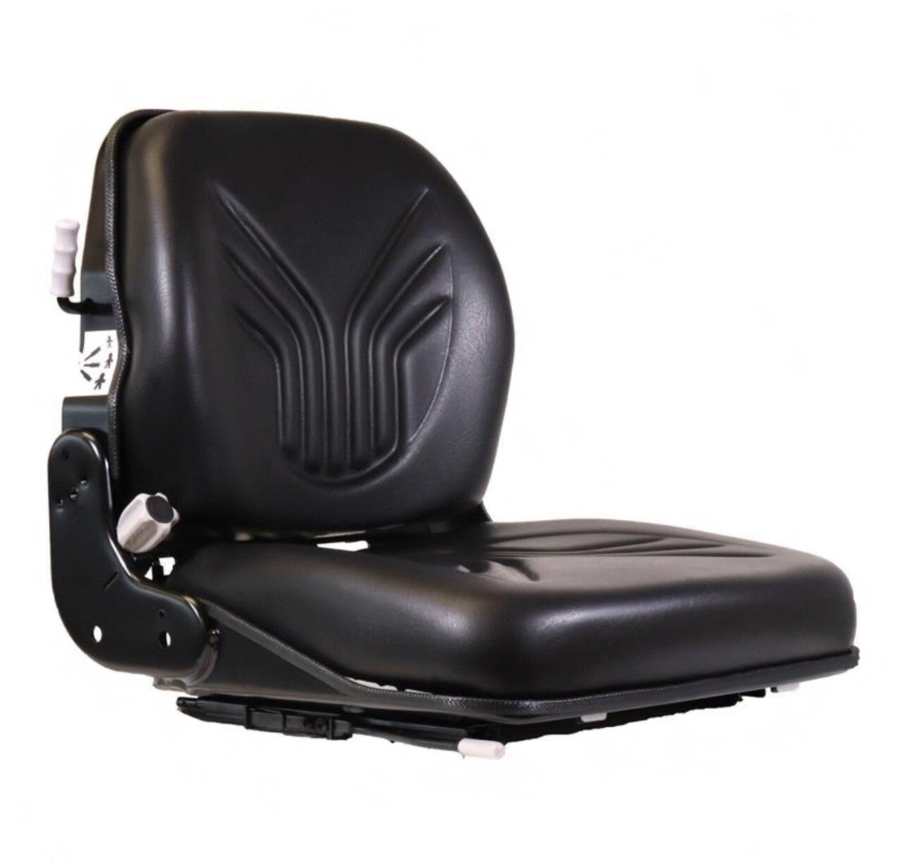 NEW BOBCAT SKID STEER BLACK VINYL B12 SEAT | BC7175003