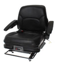 HYUNDAI FORKLIFT BLACK VINYL SEAT ASSEMBLY 71FH-10541