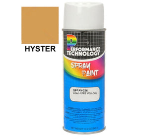 HYSTER FORKLIFT SPRAY PAINT TOUCH YELLOW LEAD FREE 12 0Z (SET OF 2)