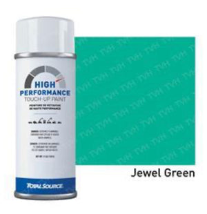 (SET OF 2) MITSUBISHI FORKLIFT SPRAY PAINT TOUCH JEWEL GREEN 12 0Z