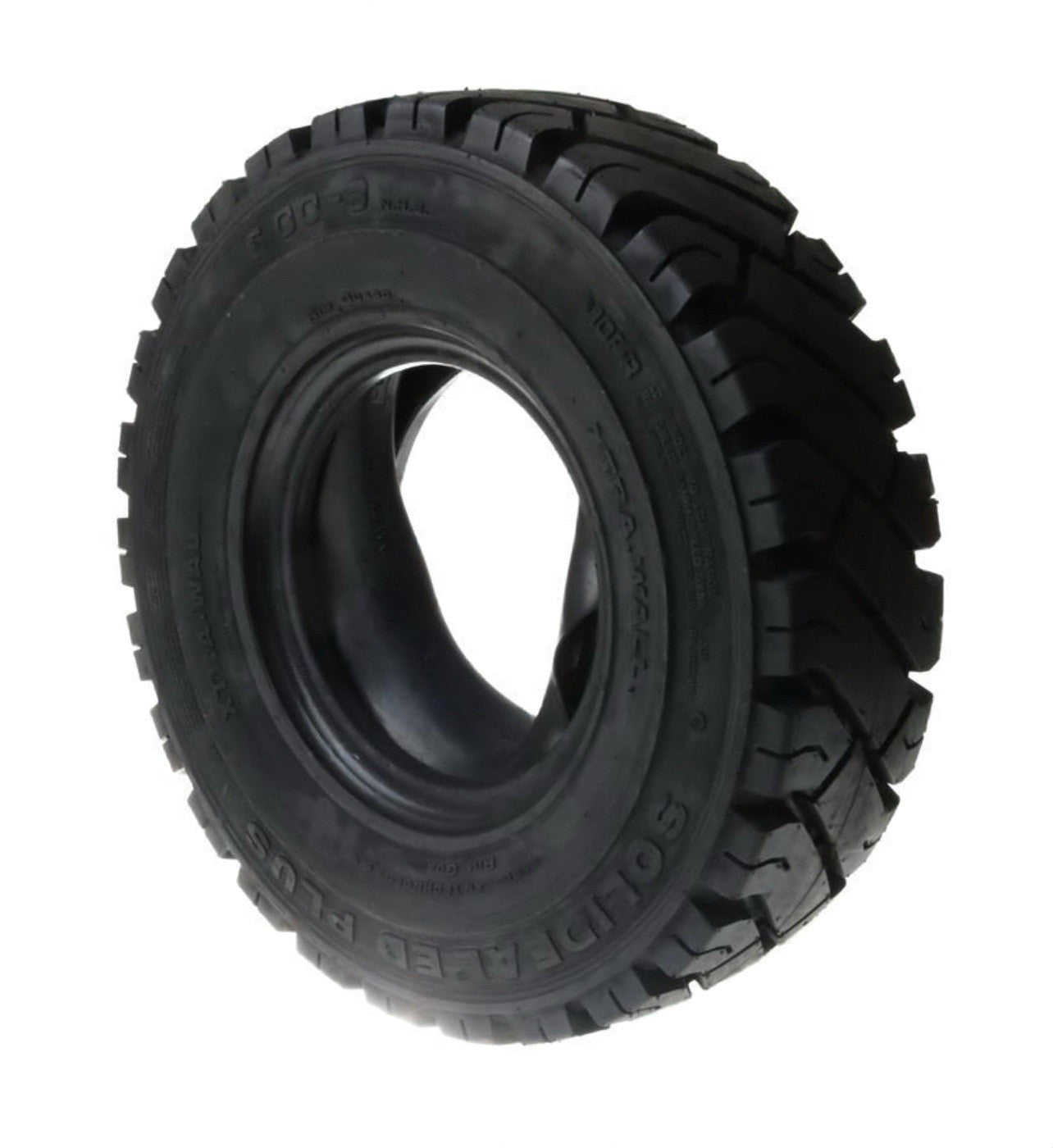 (QTY 2) Toyota 44350-U2001-71,TIRE (600 X 9) (10 Ply) (Air 550) (Tubed) 7FGU25
