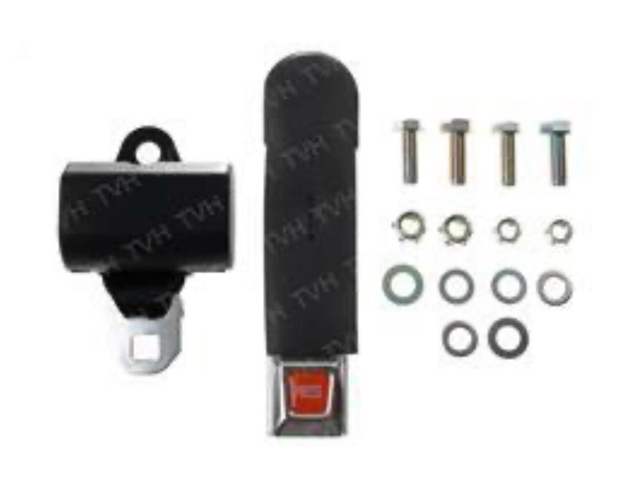 NEW HYSTER FORKLIFT RETRACTABLE BLACK SEATBELT 1374750