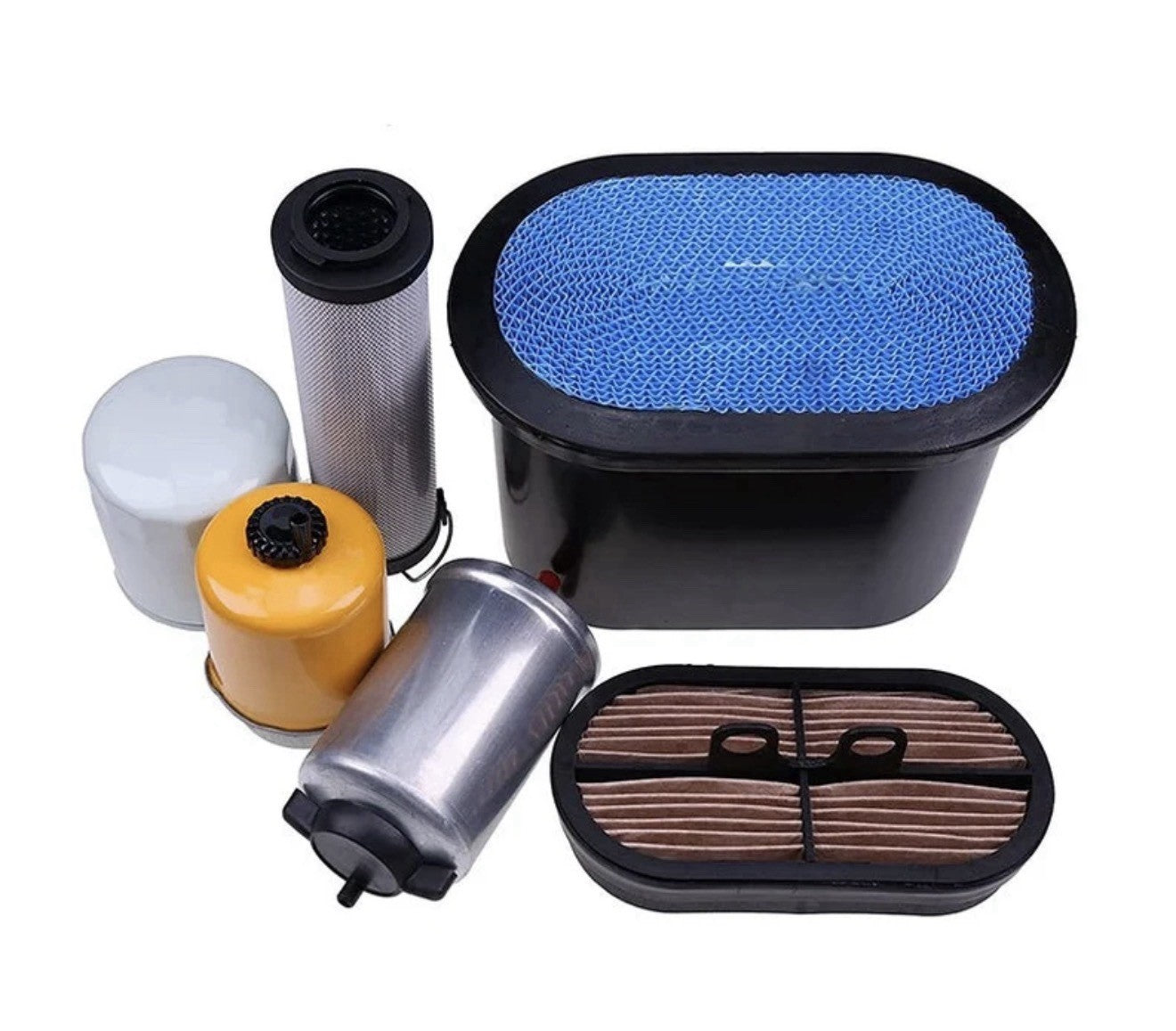 JCB Filter Service Kit 32/925682 32/925683 | 444 448 Engine 3CX 4CX