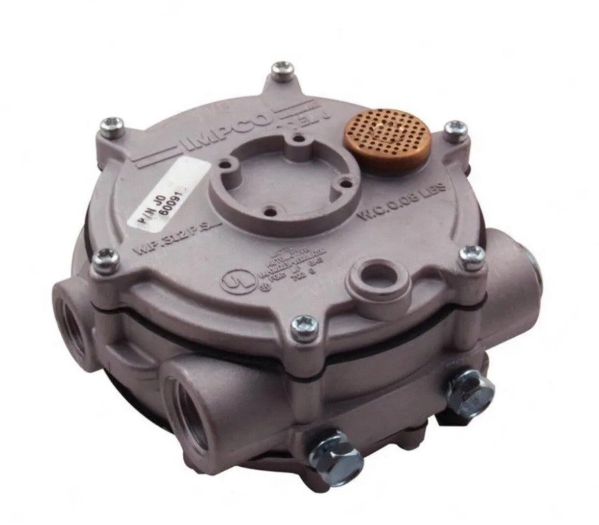 Yale 518803614 LPG Regulator | Model J Converter(Orange Spring) GLP060TF