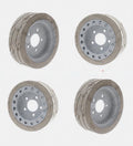 4 Skyjack Mould-On Wheels 158438 158439 | 200x8 Non-Marking SJIII 3219