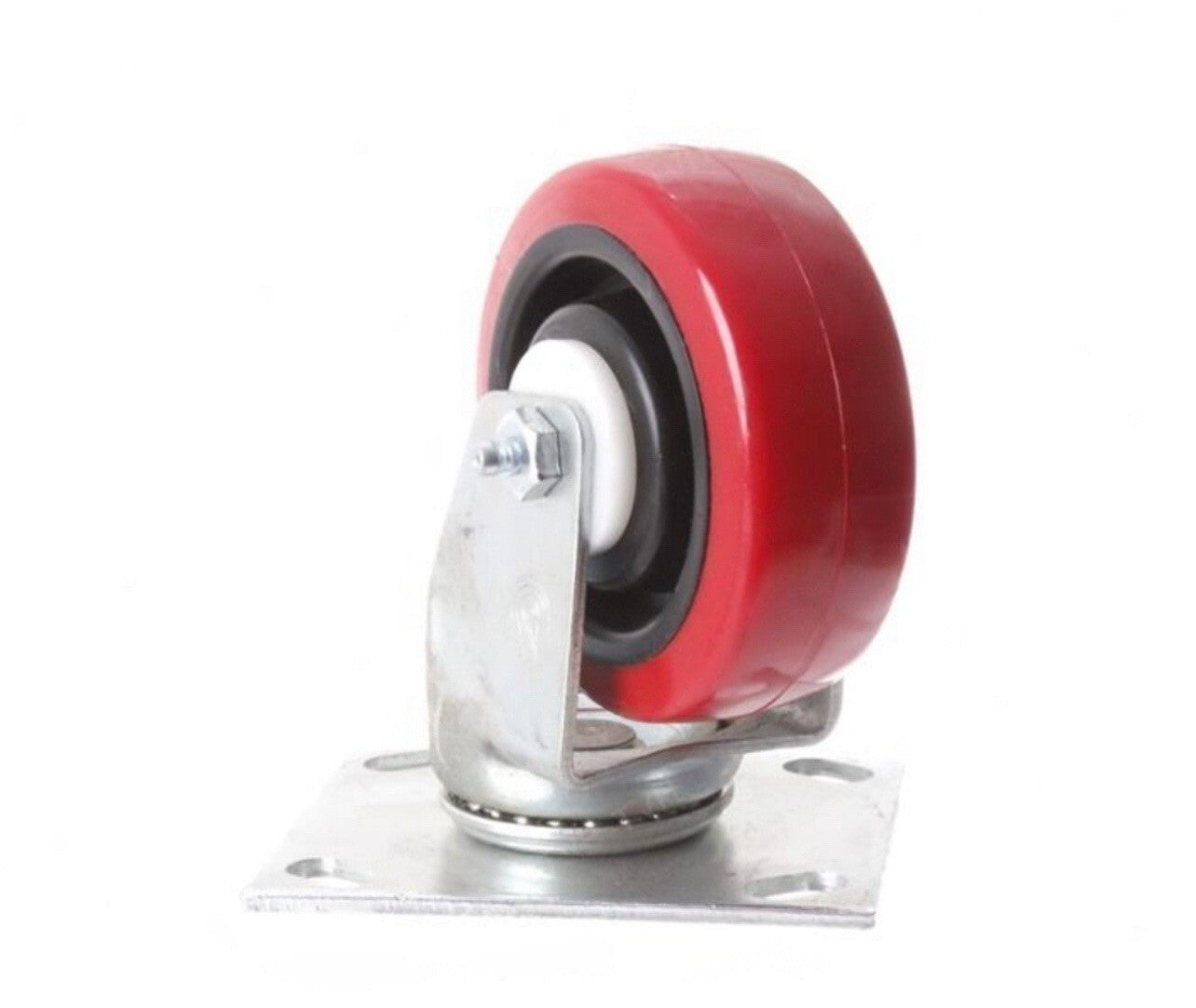 (SET OF 2) Genie 57734GT, SWIVEL CASTER (4"X1.5") (Red) (Base Leg) SLC-24