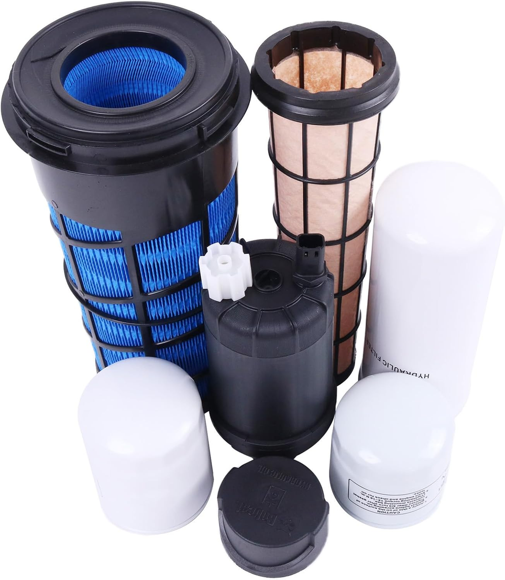 1000 Hour Filter Kit 7330958 Compatible for Bobcat Toolcat 5600 5610 Replacement