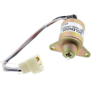 12V Fuel Shut-Off Solenoid M806808 for Yanmar Engine John Deere 2210 2305 4100