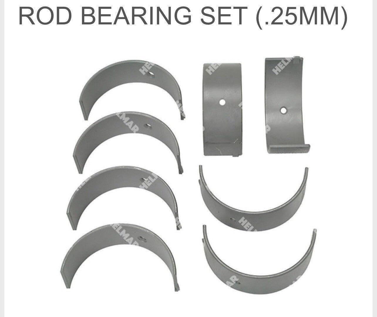 Nissan Forklift K21 & K25 Engine Rod Bearing Set .25MM 12117-FY500