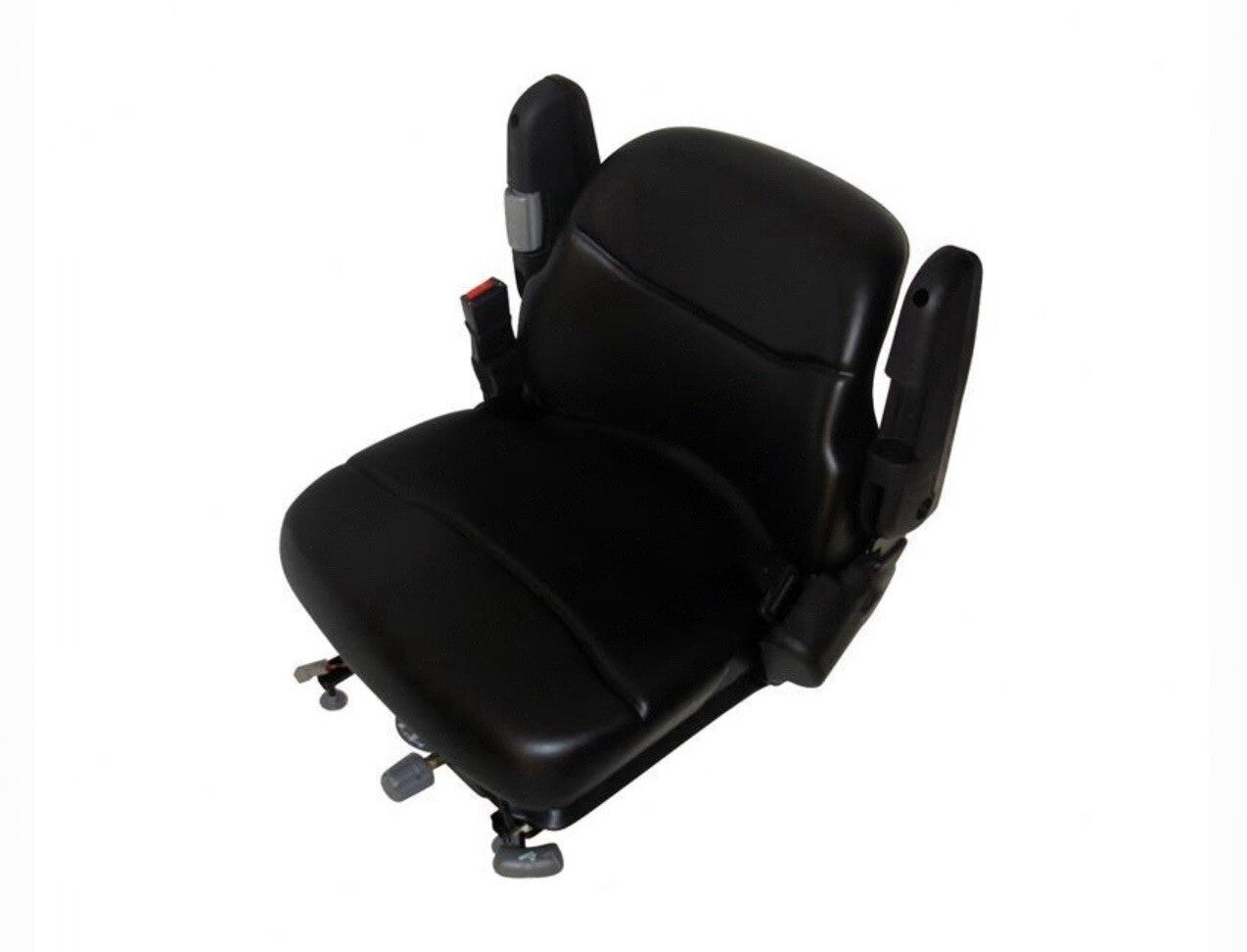 ZS1537236 Hyster Forklift Seat | Black Vinyl Semi Suspension