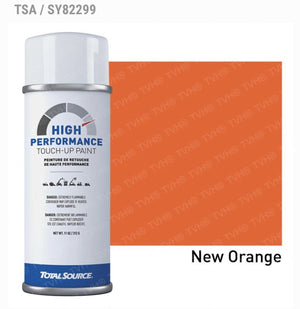 New Orange Spray paint for Toyota Forklift- Set of 2 Cans