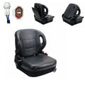 NEW UNIVERSAL FORKLIFT SUSPENSION MOLDED SEAT/SWITCH | BLACK VINYL Model 3600