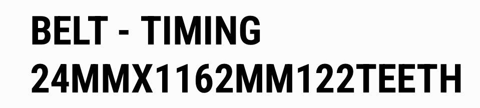 MD140227 MD197137  TIMING BELT FOR MITSUBISHI 4G63 CATERPILLAR GC25K