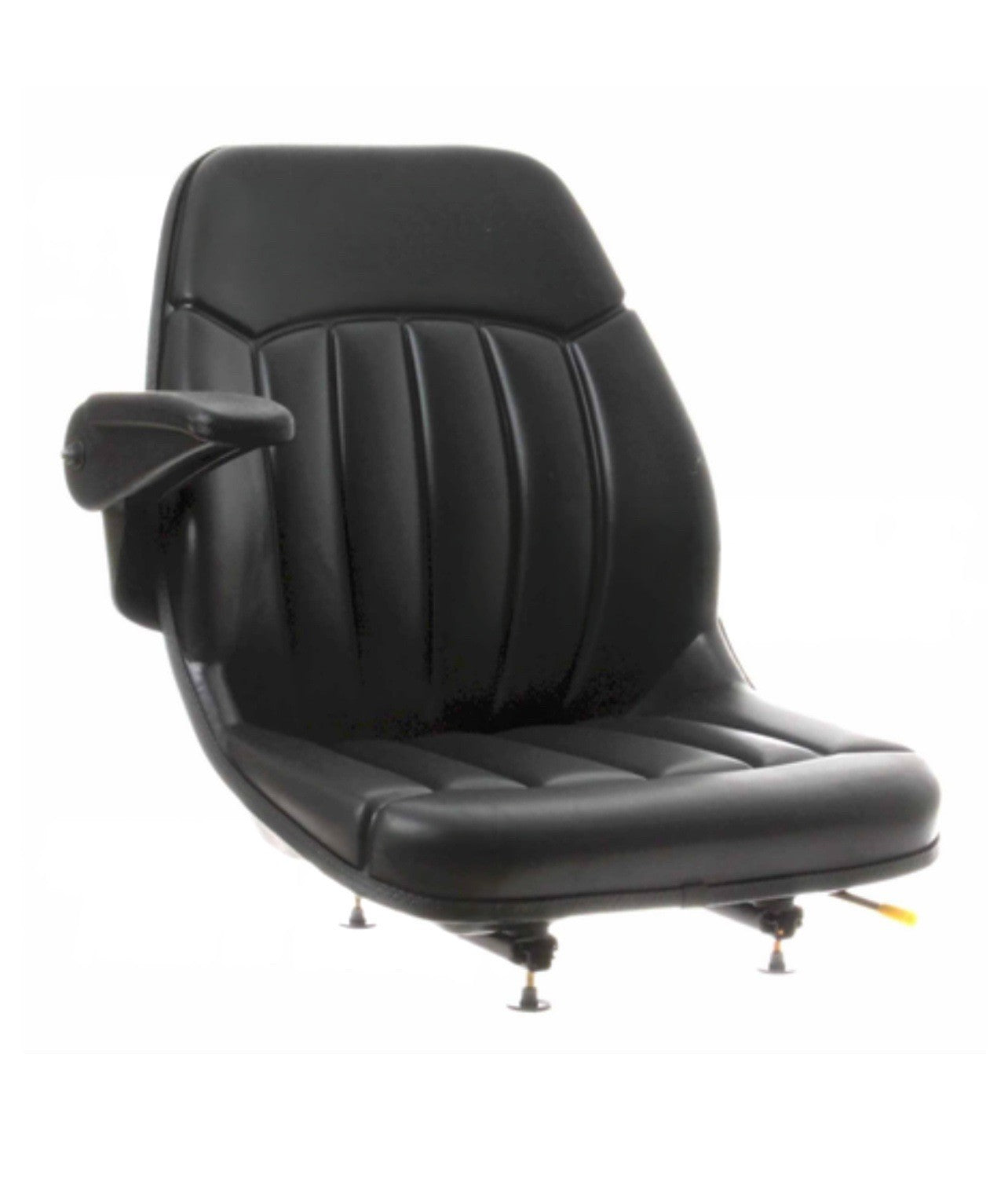 NEW GRADALL VINYL BLACK W/R .H ARMREST SEAT 91033485