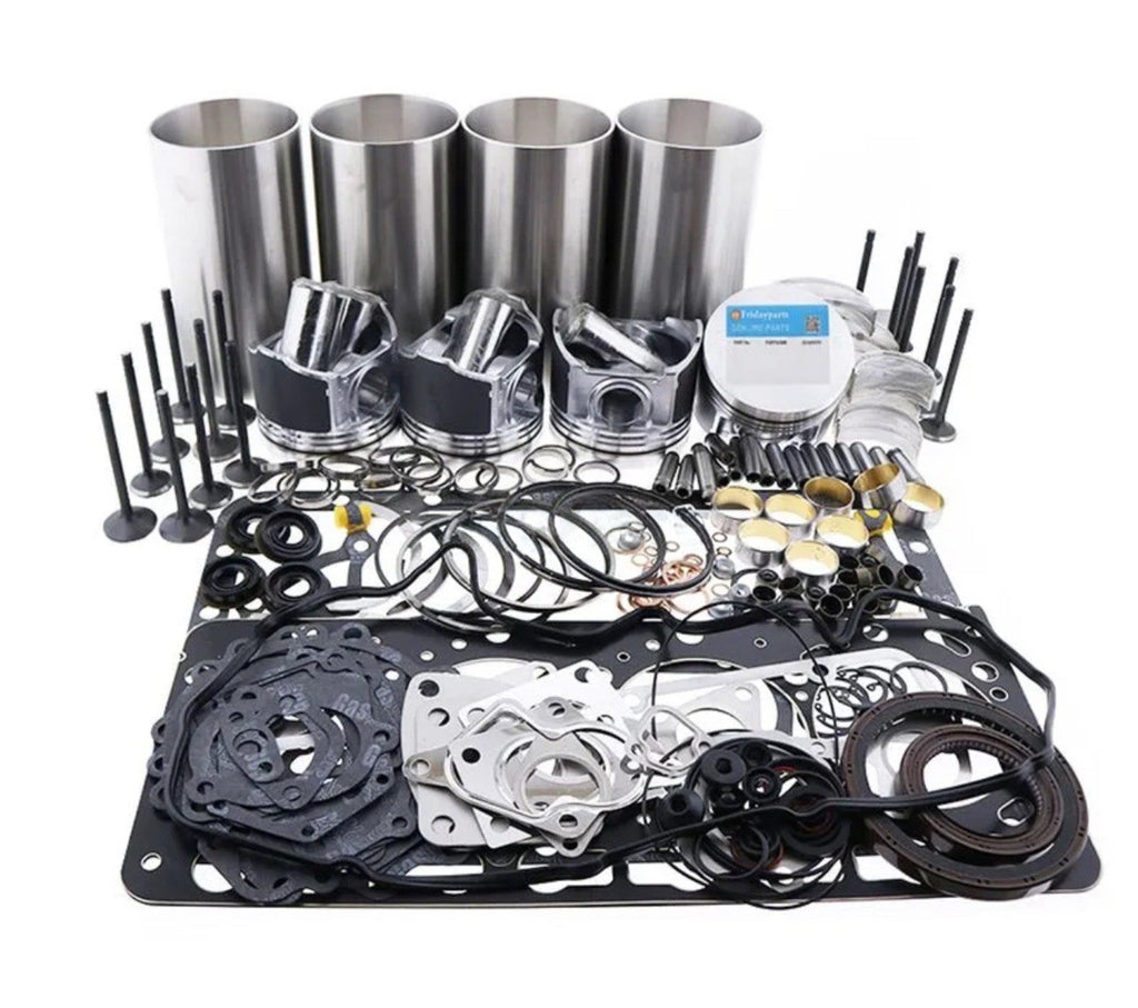 Forklift Overhaul Rebuild Kit for Mitsubishi 4G63 Engine | Fits Caterpillar