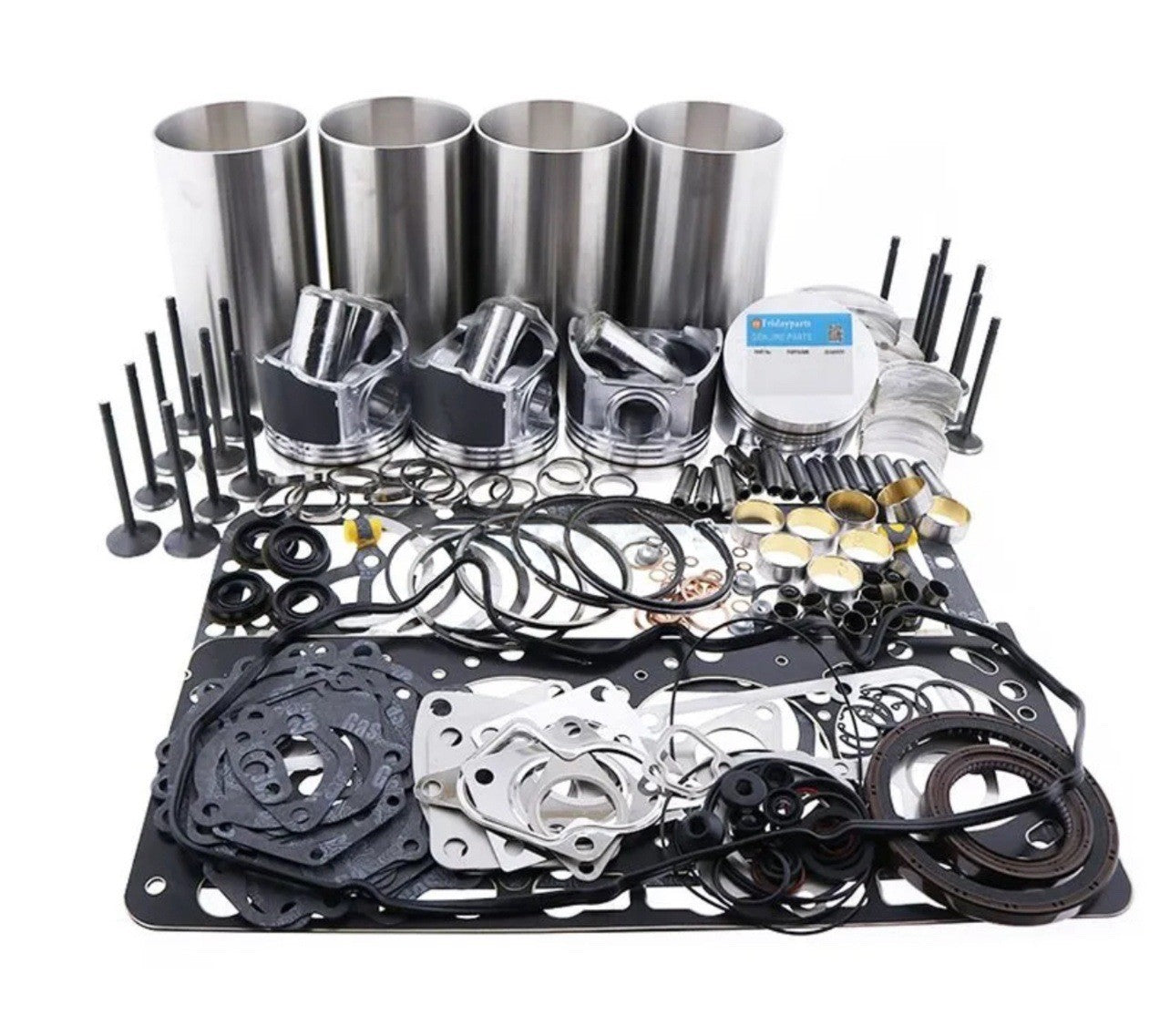 Forklift Overhaul Rebuild Kit for Mitsubishi 4G63 Engine | Fits Caterpillar