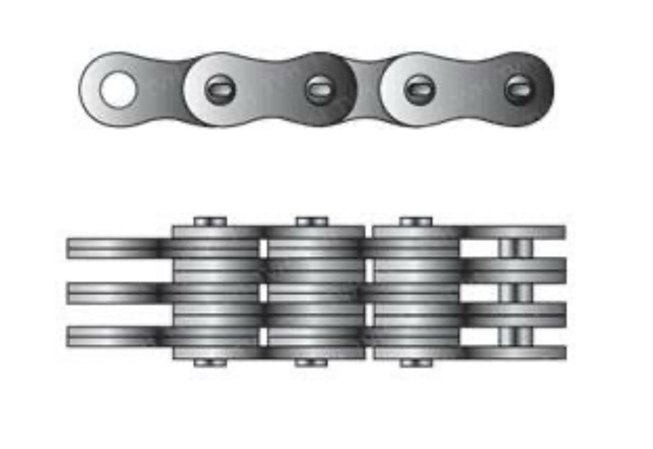 Forklift Mast Leaf Chain BL566 10 FT W/ 2 Master Links