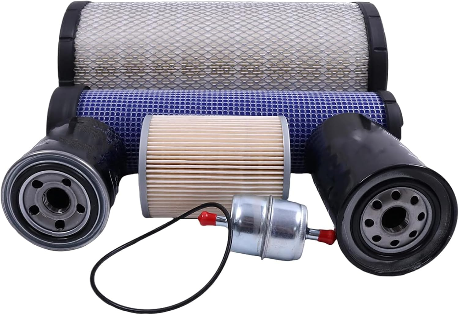 500 Hours Filter Kit Compatible for John Deere Skid Steer Loader 330G 332G 331G
