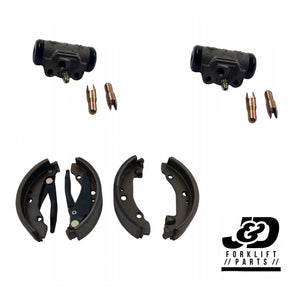 Clark Forklift, Brake Shoe Kit for Model GCS-15 Serial Prefix G127