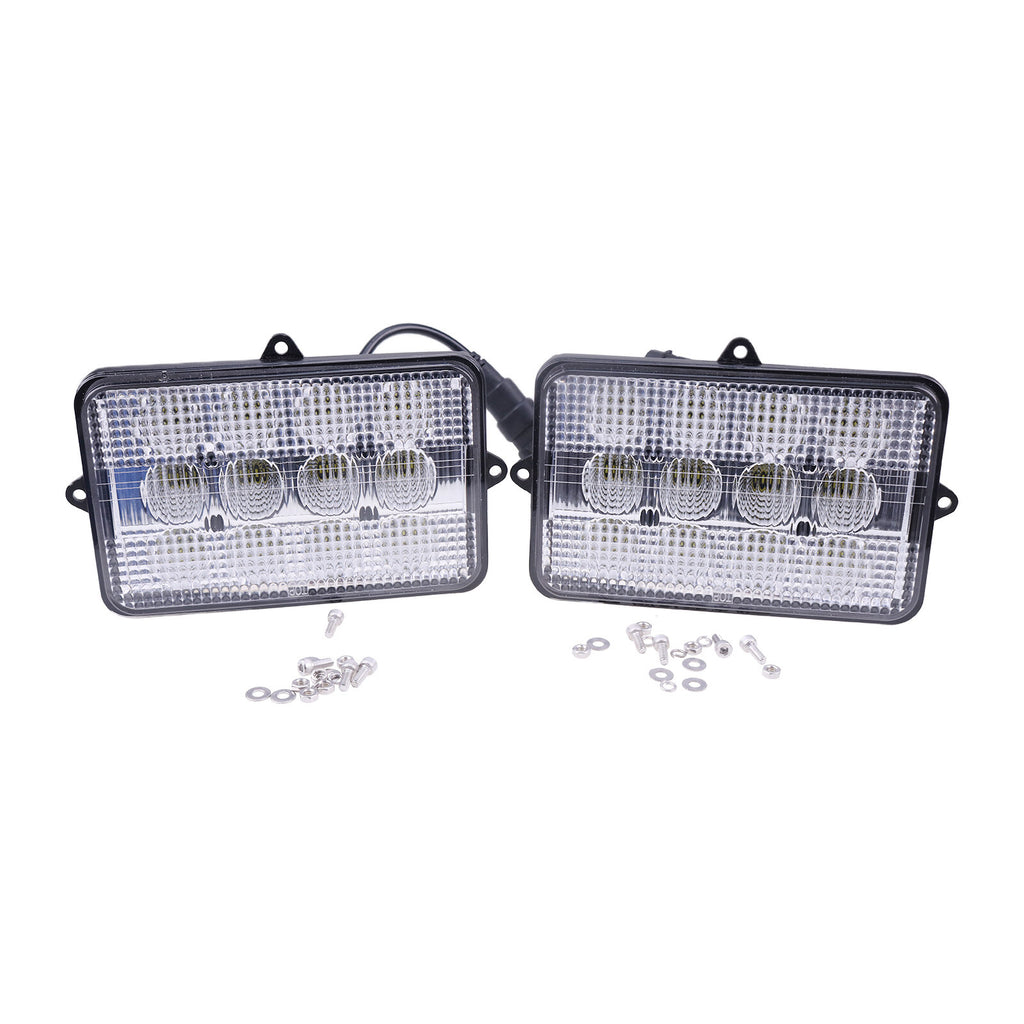 2X LED Cab Lights AH159332 For John Deere Combines 9400 9500 9600 9450 9660