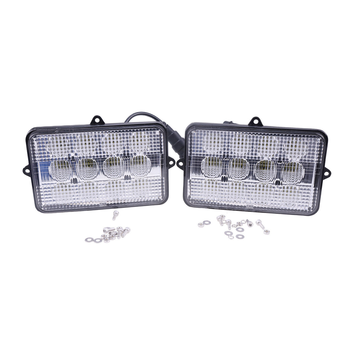 2X LED Cab Lights AH159332 For John Deere Combines 9400 9500 9600 9450 9660