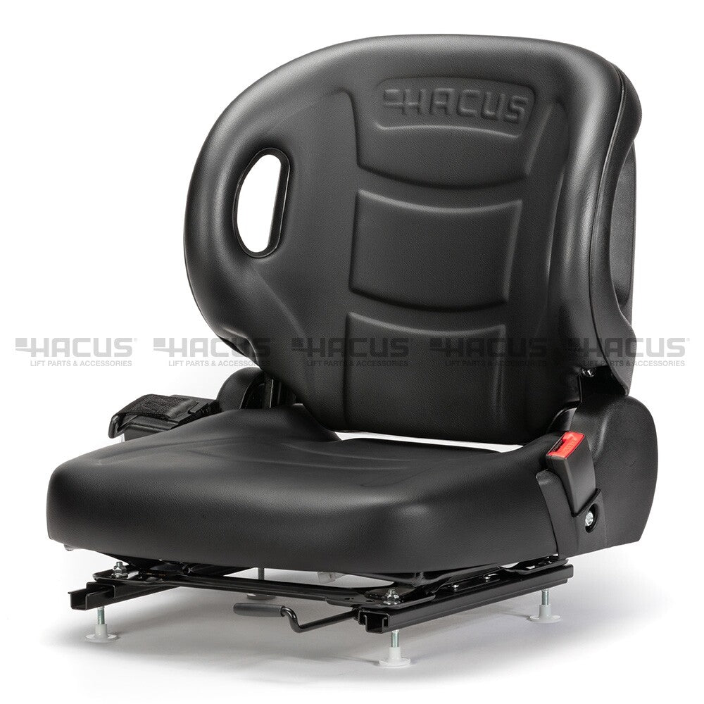 New Universal Seat Vinyl w/Switch BF2-1-A-L Hacus Toyota Nissan Hyster Yale