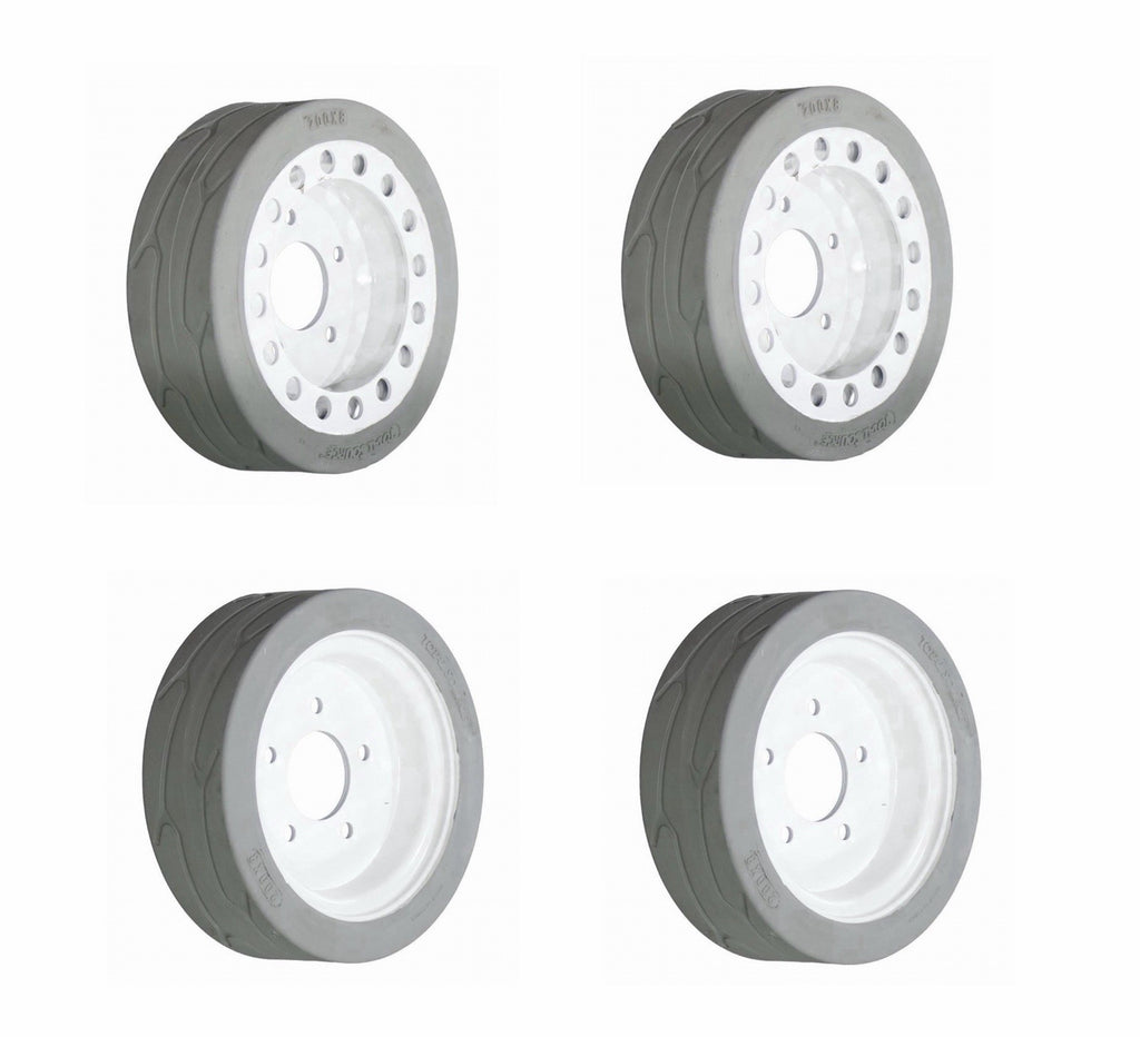 4 SkyJack Scissor Lift Tires 12x4 (158436, 158437) Brake Compatible