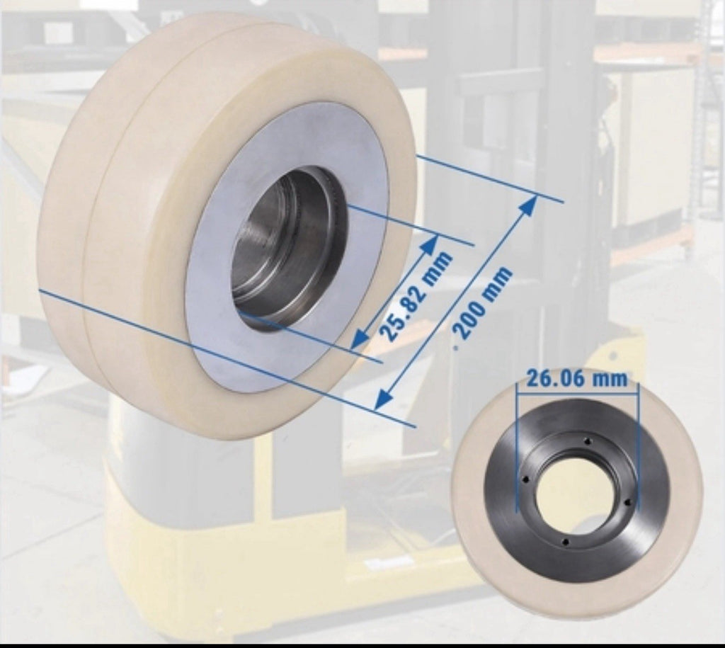 Load Wheel CK11-140001-10 for Big Joe Forklift J1-192 JX1-192 JX1-126 JX1-162