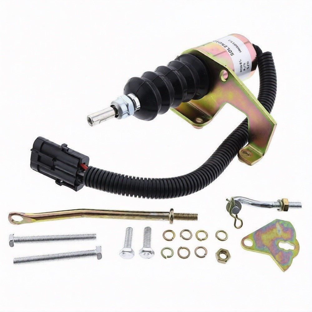 12V Shutdown Solenoid 75366GT for Deutz Engine F4L913 Genie Boom Lift S-80 S-85