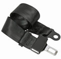 Universal Forklift Seat Belt 110” Black Lap Belt | Replacement Safety Belt
