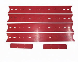 56111206 Fits Advance SIDE SKIRT KIT - RED GUM 6 Pieces