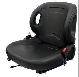 Toyota Forklift Seat  53710-U2231-71 | Black Vinyl
